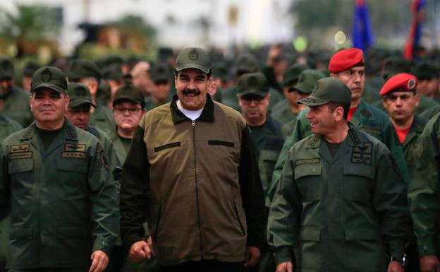 Maduro agita el miedo a un ataque de EE UU