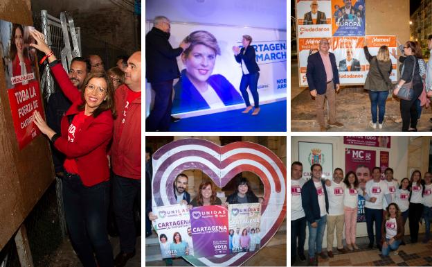 Arranca la campaña más dura en 30 años en Cartagena con seis partidos dispuestos a gobernar