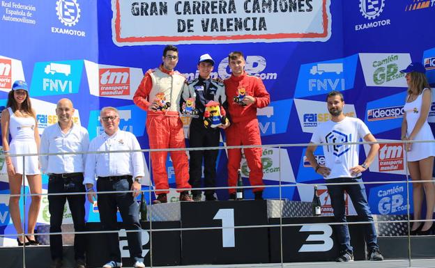 El murciano Pedro Marco, segundo en las carreras de camiones del circuito Ricardo Tormo