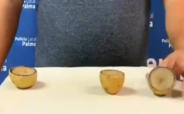 El vídeo que muestra el truco que usan los trileros