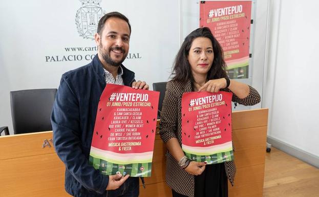 Doce horas de música y gastronomía continua en el festival '#Ventepijo' de Pozo Estrecho