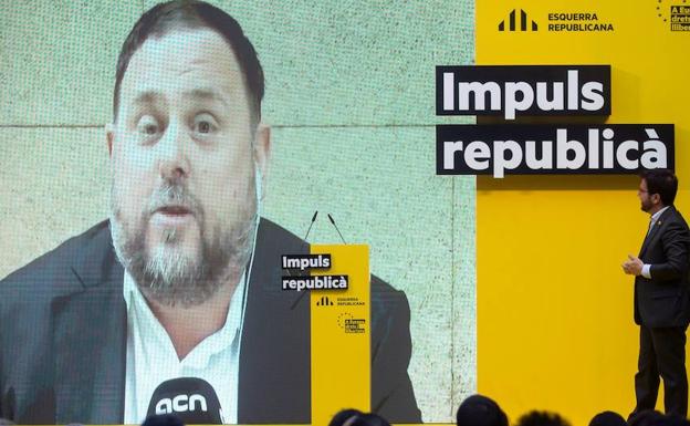 Junqueras quiere ofrecer ruedas de prensa en el Congreso