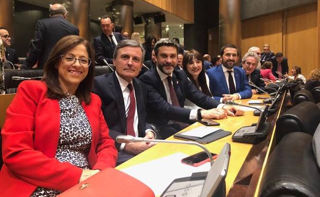 Los parlamentarios nacionales del PSOE prometen una legislatura «de progreso para Murcia»