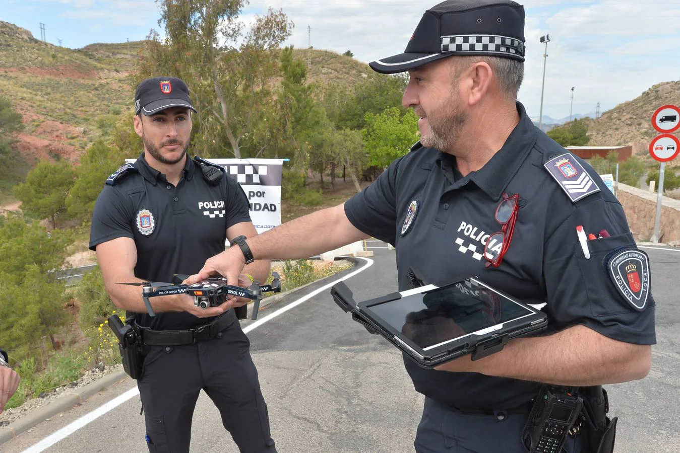 La Policía Local de Lorca se refuerza con un dron para luchar contra el vandalismo