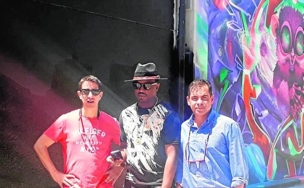 Arte internacional en el barrio de Santa María de Gracia