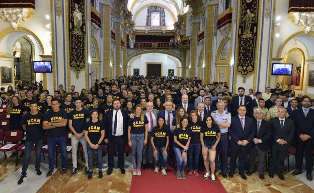 800 deportistas de la UCAM participan en la Gala del Deporte