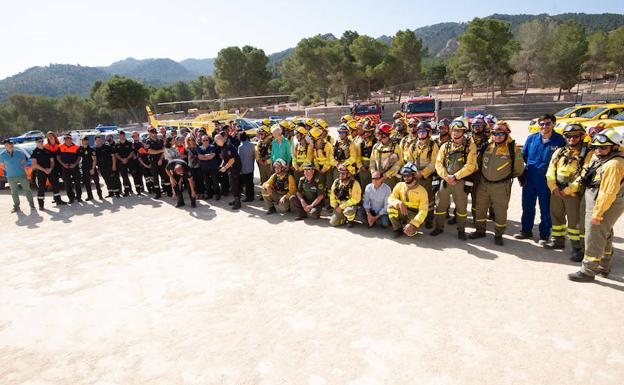 El Plan Infomur moviliza a 516 personas a diario para la lucha contra los incendios