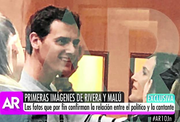 Pillados: Esta es la primera foto de Malú con Albert Rivera