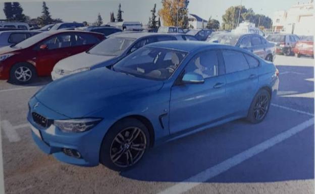 Recuperan en Lorca un coche robado en la República Checa