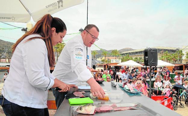 «El Mar Menor potencia el sabor del mújol»