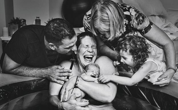 Las emocionantes fotografías de nacimientos