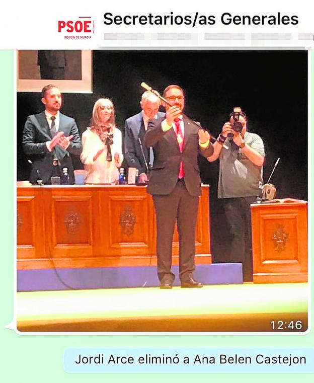 Diego Conesa defendió en Alhama el pacto entre PSOE y PP que rechaza en Cartagena