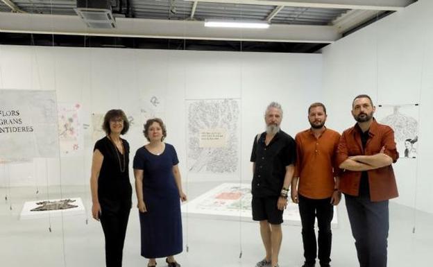 Equipo Jeleton reflexiona sobre el papel de las flores en el Centro Párraga