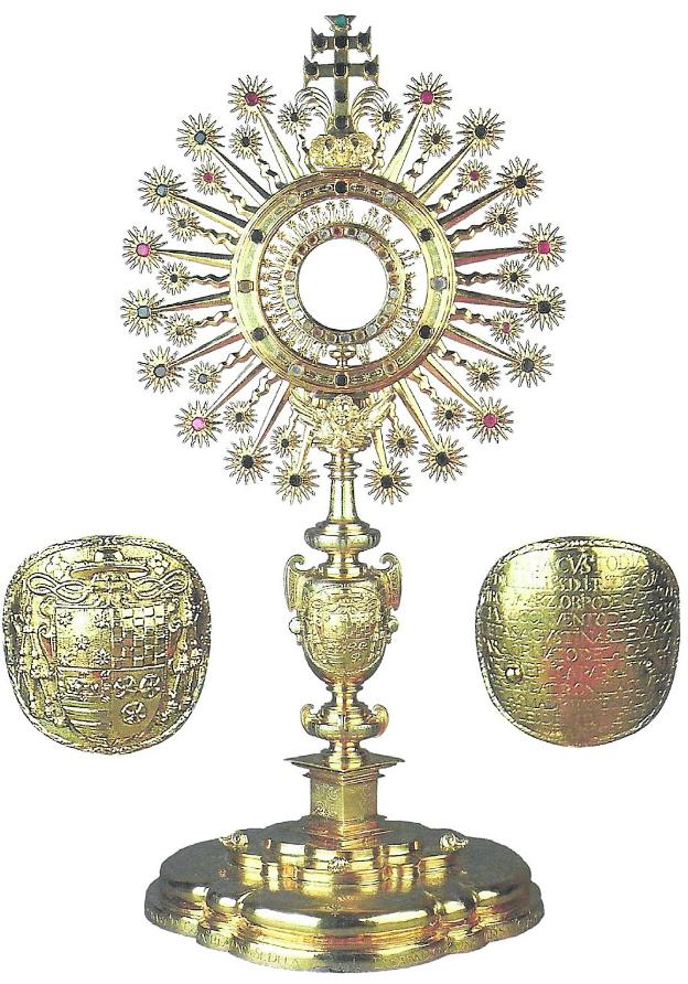 Custodias murcianas para el Corpus Christi