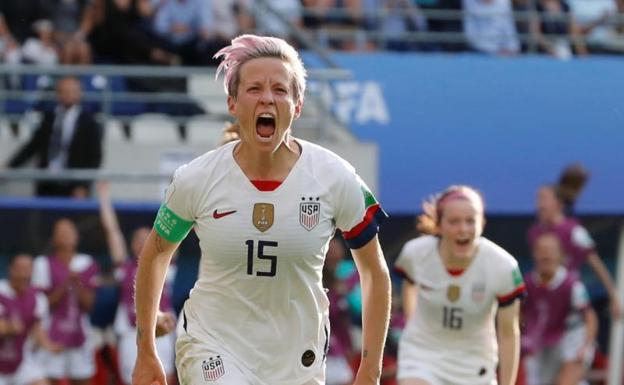 Megan Rapinoe, el rostro de la resistencia a Trump en el Mundial femenino