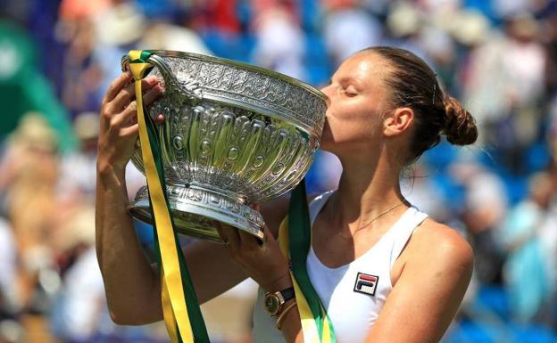 Karolina Pliskova consigue su tercer título de la temporada