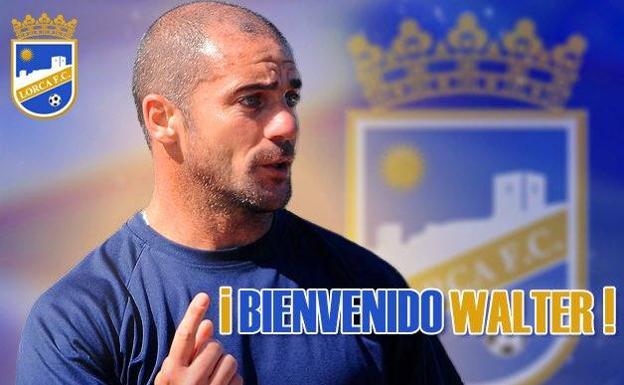 El mítico Walter Pandiani, nuevo entrenador del Lorca FC