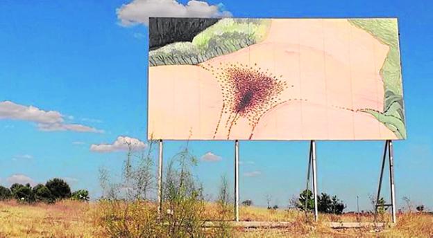 El Ayuntamiento de Rivas mantiene la ubicación original de la obra de Sam 3