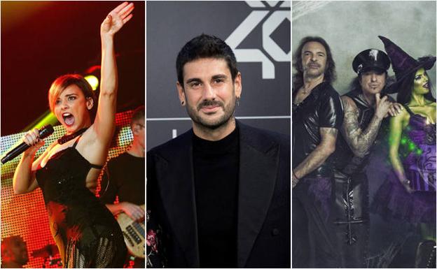 Chenoa, Melendi y Mago de Oz actuarán en las fiestas de Molina de Segura