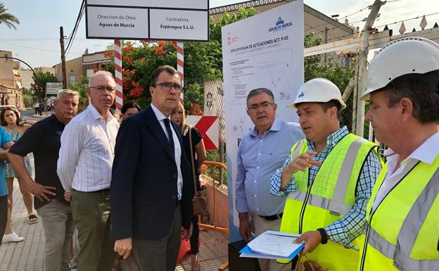 La renovación de la red de saneamiento de la Era Alta acabará antes de septiembre