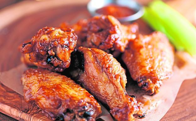 Alitas de pollo crujientes