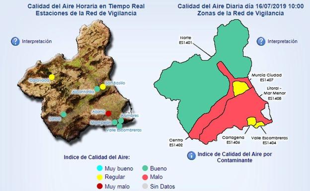 El Ayuntamiento de Cartagena activa el protocolo de contaminación en La Aljorra