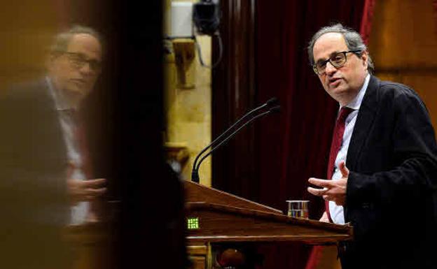 El proceso constituyente de Torra encalla por la división independentista