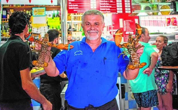 De la sombrilla al bogavante