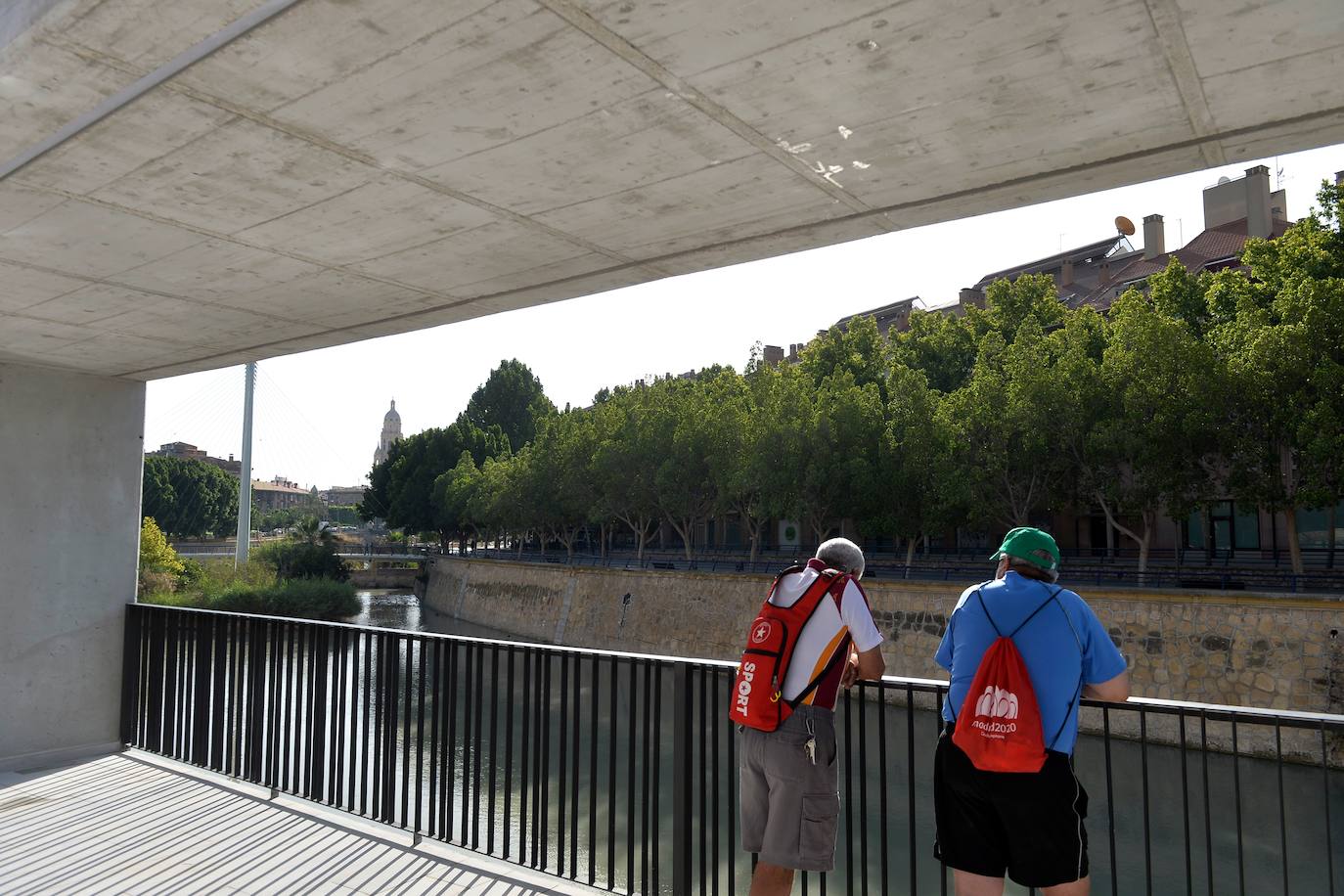 El paseo fluvial de 'Murcia Río' une el centro con la huerta rodeado de naturaleza
