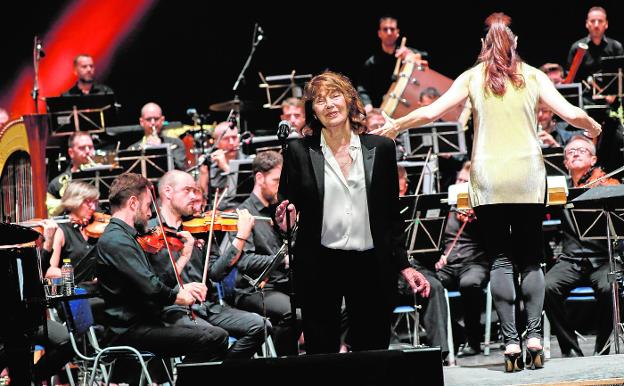 Jane Birkin, icono de la cultura pop, llena de nostalgia el Parque Almansa