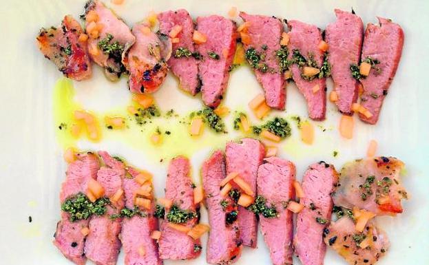 Secreto en adobocon melón