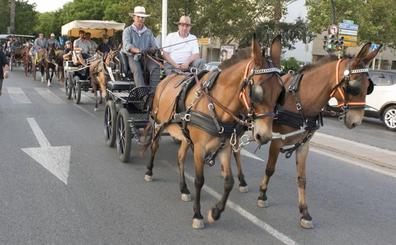 La huerta llega al mar en carro