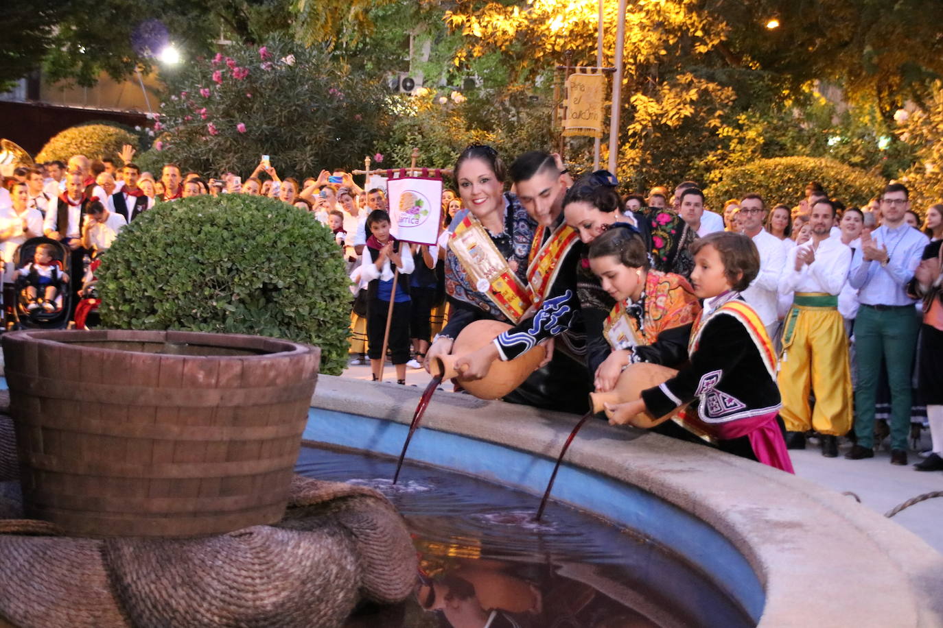 Un lagar con cuatro 'pisaores'