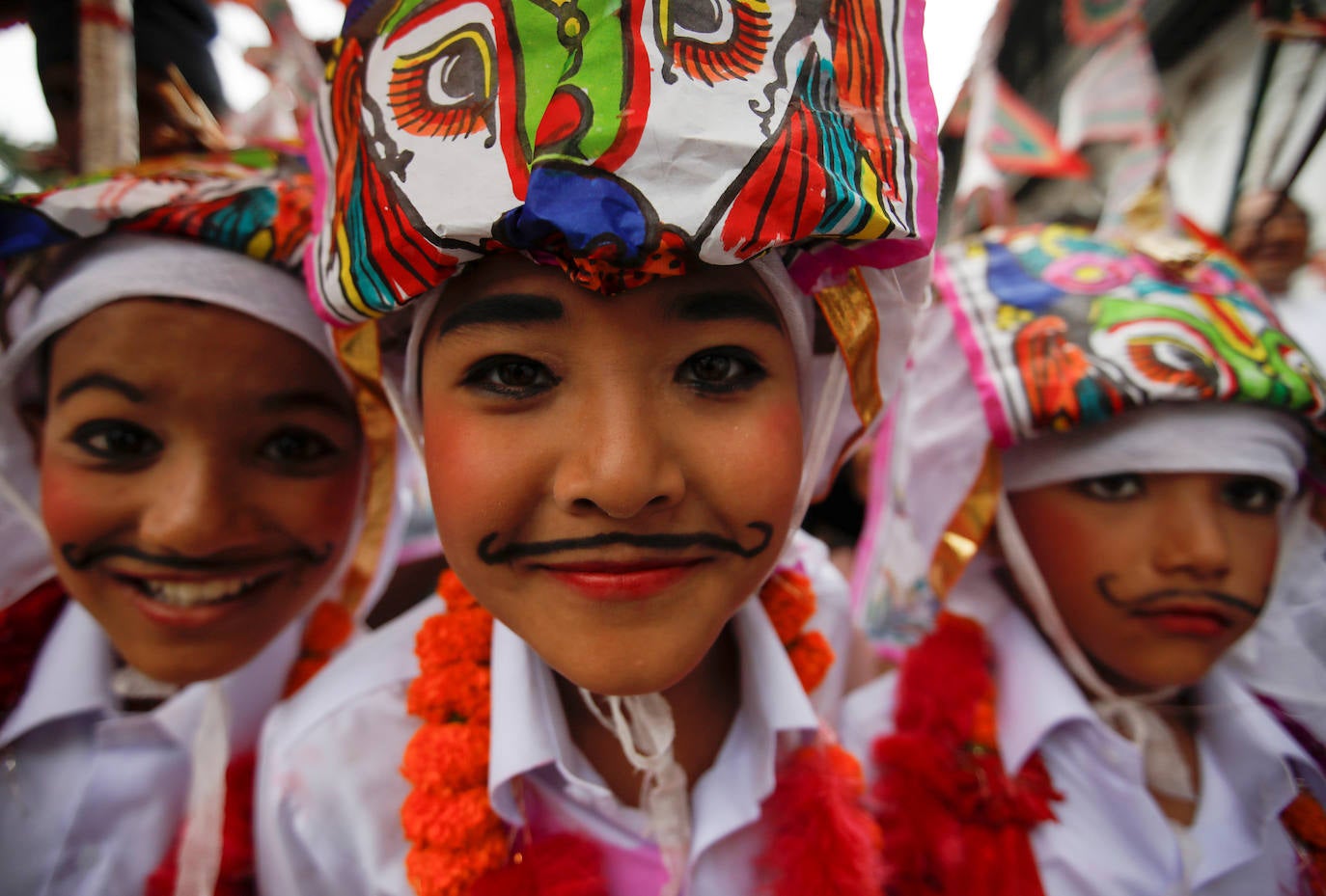 Festival de las vacas en Nepal