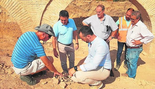Las obras junto al museo de Alcantarilla sacan a la luz nuevos hallazgos