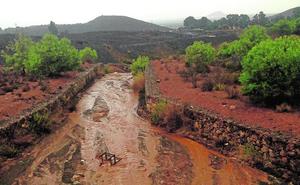 Vecinos de la Sierra Minera denuncian nuevos arrastres de metales al Mar Menor