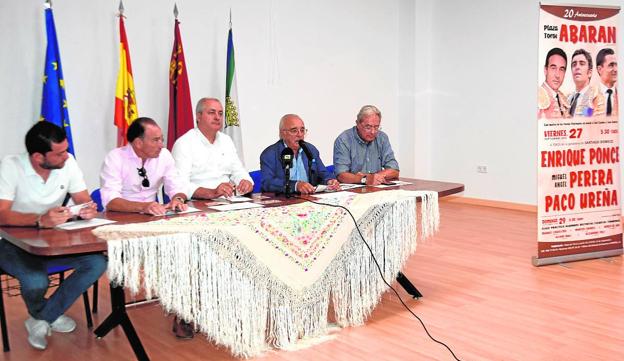 Perera, Ponce y Ureña harán el paseíllo en la tradicional corrida de Abarán