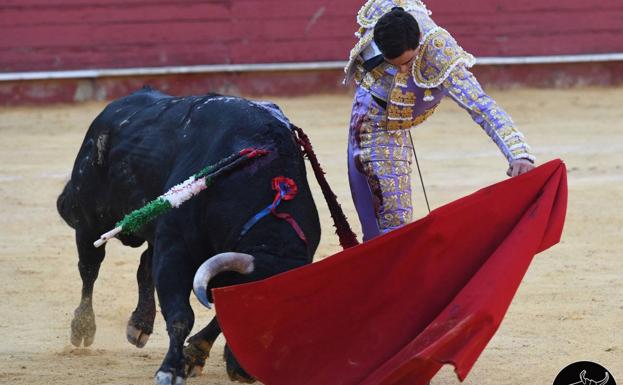 Ureña gana su primer capote de paseo de la Virgen del Mar de Almería