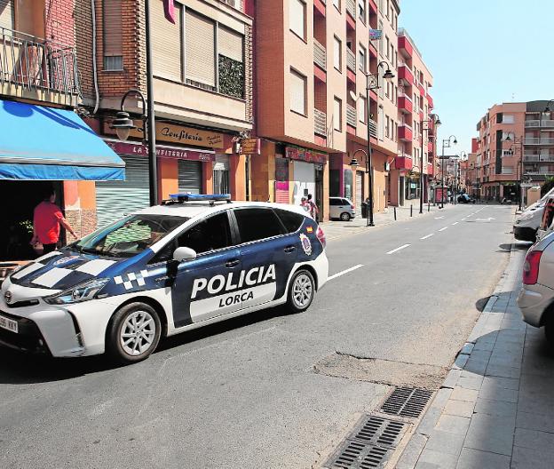 El barrio lorquino de San Cristóbal tendrá una dotación permanente de la Policía Local