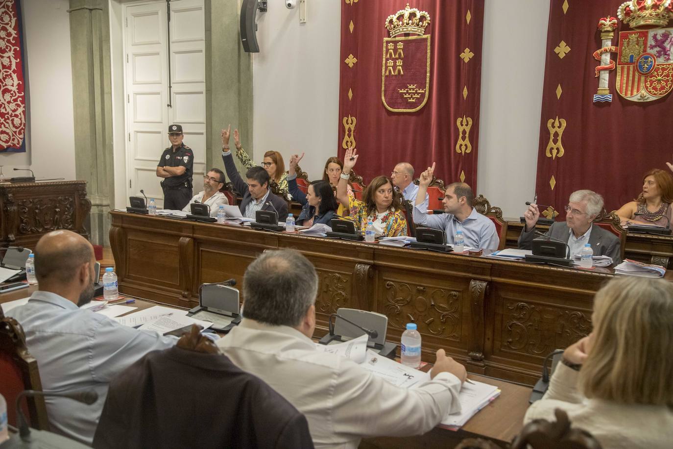El Barrio de San Ginés de Cartagena afrontará un plan para reducir los accidentes de tráfico