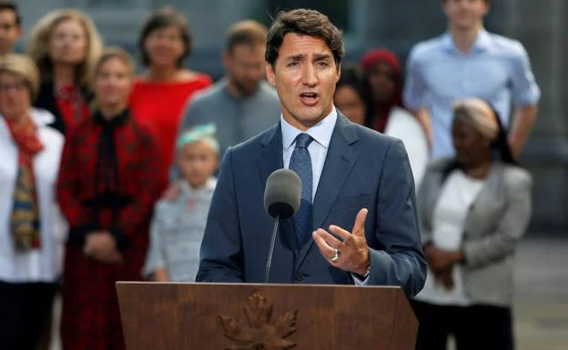 Justin Trudeau convoca elecciones generales en Canadá para el 21 de octubre