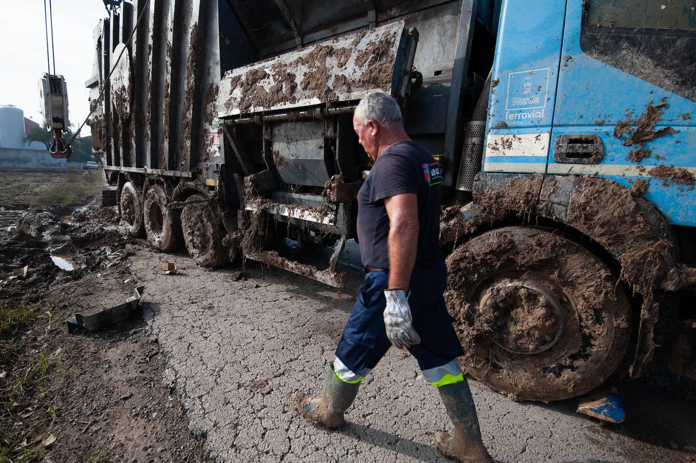 Así está El Raal cinco días después de la gota fría