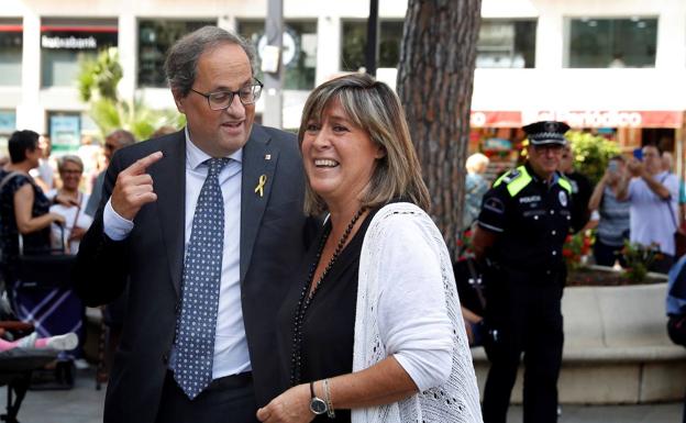 Torra insinúa que plantará la próxima semana al juez de los lazos amarillos