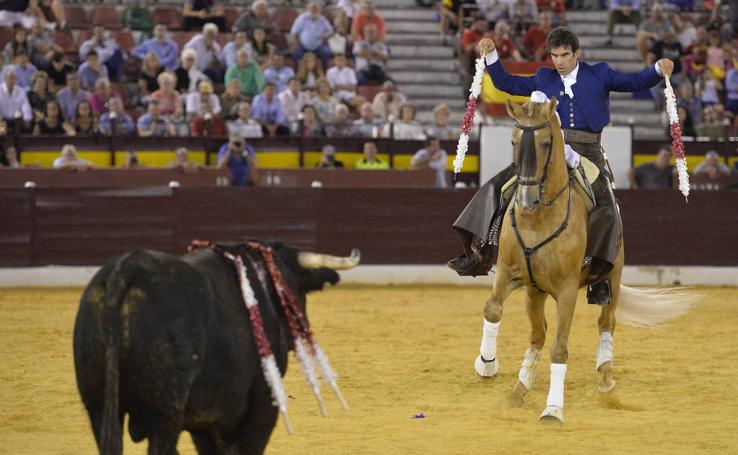 Corrida de rejones de la Feria Taurina de Murcia 2019