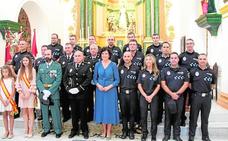 Homenaje a tres policías por su jubilación en Puerto Lumbreras
