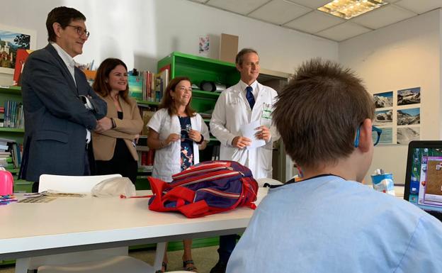 Las aulas hospitalarias empiezan el curso centradas en mejorar la atención a los niños