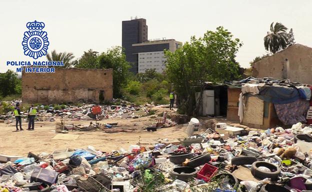 Liberan a siete personas que eran obligadas a mendigar y robar en la Región de Murcia