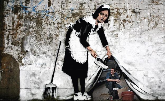 ¿Dónde se esconde Banksy?