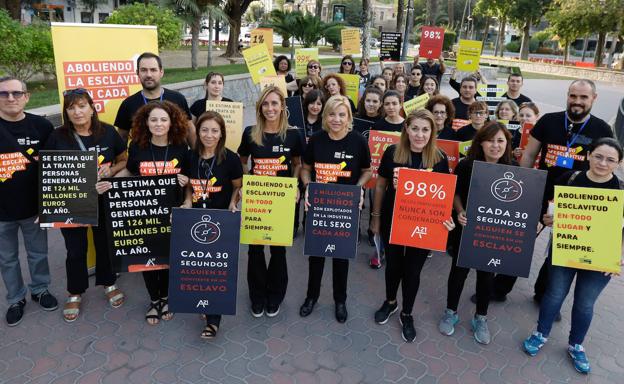Marcha en Murcia contra las nuevas formas de esclavitud
