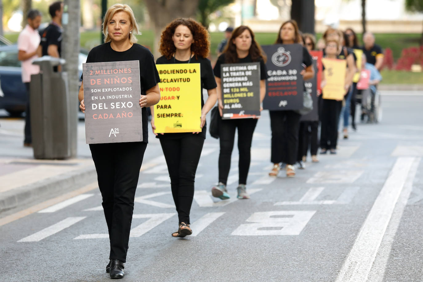 Marcha en Murcia contra las nuevas formas de esclavitud